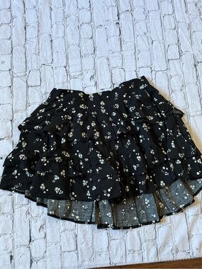Floral skort